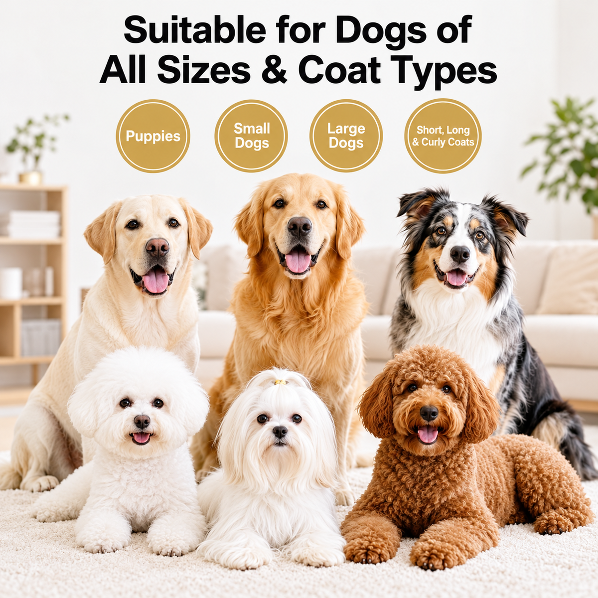 Waterless Dog Shampoo 2 x 10 FL OZ, Lavender No-Rinse Mousse with Gloves,Gentle on Sensitive Skin, Clean Between Bath, Quick Coat Freshening, Puppy Dry Shampoo for Smelly dog, Quick Deodorize